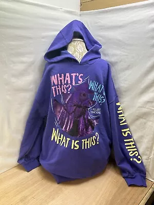 Buy The Nightmare Before Christmas Hoodie Purple/blue Small “whats This?” Design • 19.99£