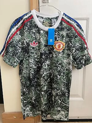 Buy Manchester United Stone Roses Icon Top Men's M • 16£