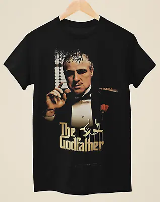 Buy The Godfather - Movie Poster Inspired Unisex Black T-Shirt • 14.99£