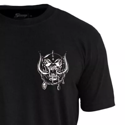 Buy Official Licensed T-Shirt PC Motorhead Logo Snaggletooth (F/B) Stamp Rockwear • 38.61£