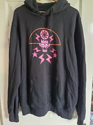 Buy Gorillaz Sweater Mens 2XL Black Hoodie Hooded Cracker Island Cult Of Gorillaz • 23.99£