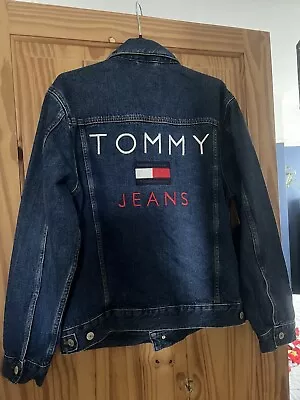 Buy Authentic Tommy Hilfiger  Denim Jacket Unisex Small Oversized -  Pre Owned  • 35£