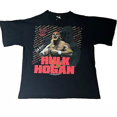 Buy Vintage 1991 Hulk Hogan ‘HULK RULES’ WWF Single Stitch T-Shirt Rare 90s Size M  • 49.99£