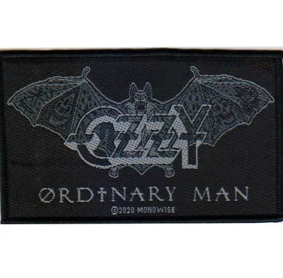 Buy Ozzy Osbourne Ordinary Man Bat Sew On Patch Official Heavy Metal Band Merch  • 5.67£