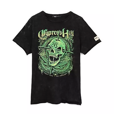 Buy Cypress Hill Unisex Adult Skull T-Shirt NS7138 • 20.25£
