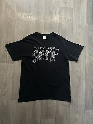 Buy Supreme T Shirt Large 22ptp Velvet Underground Men’s Genuine  • 55£
