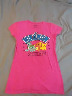 Buy Clothing-Pokemon Juniors Size M 7-9 Graphic T-Shirt - Short Sleeves • 1.58£