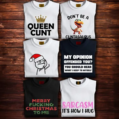 Buy Ladies Offensive T Shirt Funny Rude Joke Sister Bestie Christmas Girlfriend Gift • 13.99£