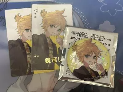 Buy Kagamine Len Project Sekai Creators Festa Epica Foil Stamped Can Badge Anime • 28.69£
