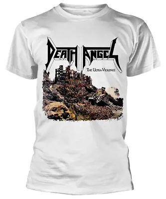 Buy Death Angel The Ultra-Violence White T-Shirt - OFFICIAL • 16.29£
