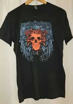 Buy STONE SOUR 2018 Tour T-Shirt Concert Metal Slipnot Corey Taylor Sz Medium Skull • 7.09£