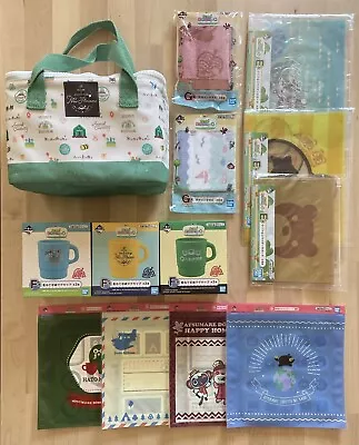 Buy Animal Crossing Merch Lot Lunch Box Cups Mugs Washcloths/Towels Plastic Bags L13 • 144.11£