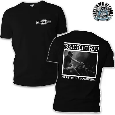 Buy BACKFIRE - MAASTRICHT HARDCORE T-Shirt S-3XL Hardcore HC Slapshot Agnostic Front • 15.60£