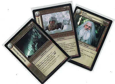 Buy Lord Of The Rings CCG Mines Of Moria: 3x Rare Cards Free Choice Lot • 4.32£