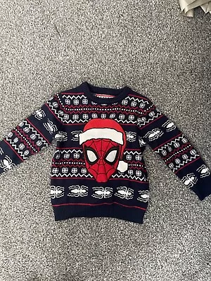 Buy Spiderman Christmas Jumper • 5£