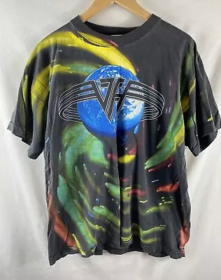 Buy Vintage Van Halen Live T Shirt XL Extra Large Vtg 1993 90s Single Stitch • 79.95£