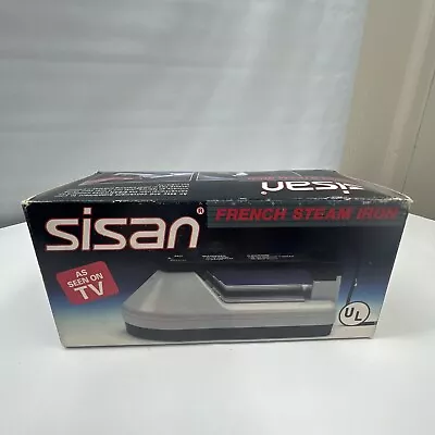 Buy Vintage Sisan French Steam Iron As Seen On TV Model HV 003 (SS) New In The Box • 21.23£