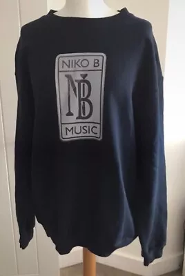 Buy Niko B Sweater Jumper Sweatshirt Rap Hip Hop Merch Pullover Size Medium Bellic • 18.95£