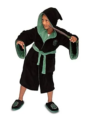 Buy Merch Harry Potter - Robe - Slytherin Kids Poly Fleece Black/Green  Clothing NEW • 18.54£