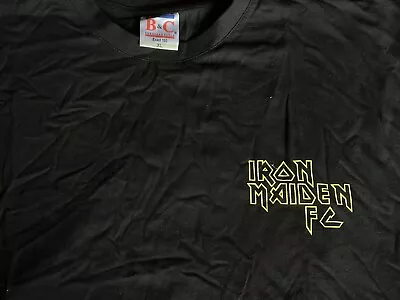Buy Iron Maiden Rare 2007 Fan Club T-Shirt  XL • 0.99£