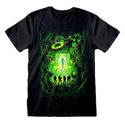 Buy Official Ghostbusters Stay Puft Takedown Dan Mumford Art Black T-shirt • 14.99£