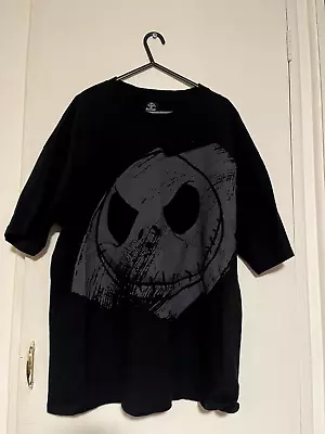 Buy OFFICIAL Nightmare Before Christmas T Shirt Jack Face Ladies Skinny 2XL • 13.99£