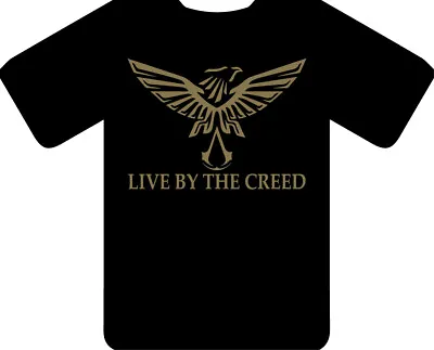 Buy Live By The Creed T-Shirt - Inspired By Assassins Creed • 16.99£