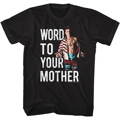 Buy Vanilla Ice 90's Hip Hop Rapper Word To Your Mother Men's T Shirt Concert Merch • 39.89£