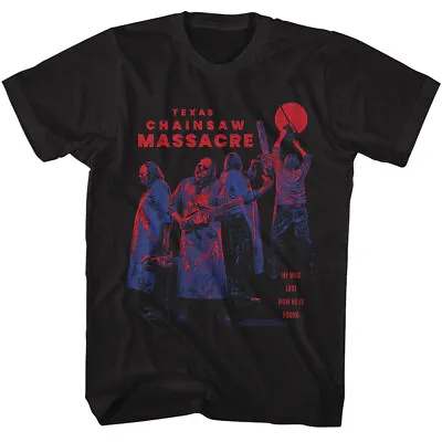 Buy Texas Chainsaw Massacre Indy Horror He Was Lost Now He Is Found Men's T Shirt • 46.12£