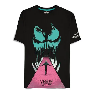 Buy MARVEL COMICS Venom Lethal Protector T-Shirt, Male • 10.35£