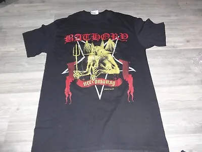 Buy Bathory Old Shirt Black Metal Enslaved Venom Sodom Ulver Gorgoroth (M) • 68.28£