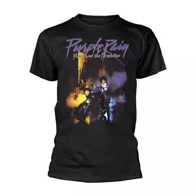 Buy PRINCE - PURPLE RAIN (BLACK) BLACK T-Shirt Large • 19.11£
