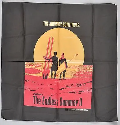 Buy The Endless Summer II 1994 Movie Promo Scarf Surfing Bruce Brown Vintage • 38.60£
