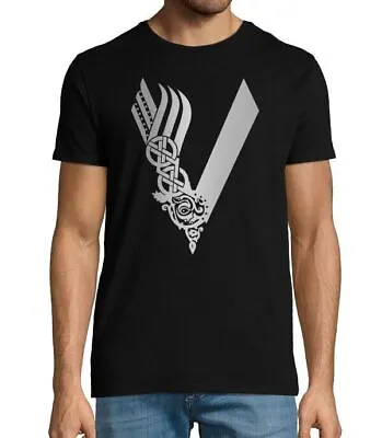 Buy Vikings TV Show Logo Men's T Shirt • 19.99£