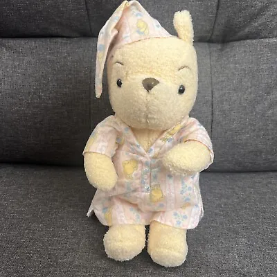 Buy Retired Disney Store Classic Bedtime Pooh 13” Plush! Classic Winnie In Pajamas! • 20.78£