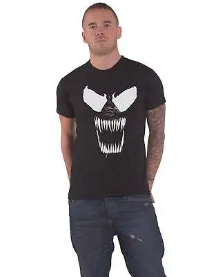 Buy Venom T Shirt Bare Teeth Logo New Official Mens Black • 7.95£