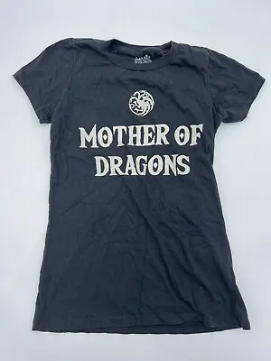 Buy Game Of Thrones T-Shirt “ Mother Of Dragons” 3 Headed Dragon Women's Size Small • 3.76£