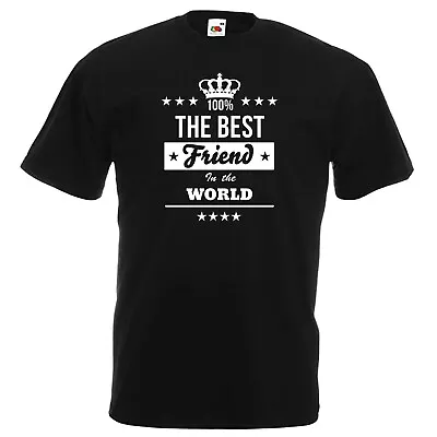 Buy The Best Friend In The World T-shirt Gifts For Pal Tshirt Chum Present Brick • 21.39£
