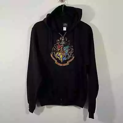 Buy Wizarding World Of Harry Potter Hogwarts Universal Orlando Full Zip Hoodie Sz S • 23.67£