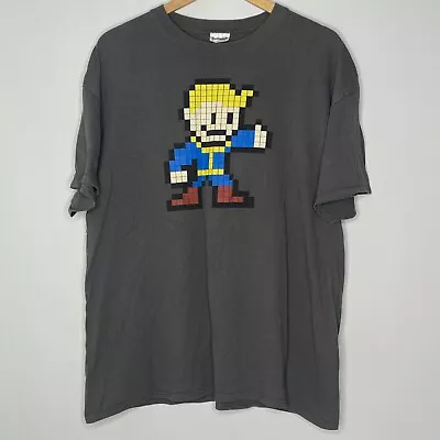 Buy *Read Desc* (Size: Approx. L) Fallout 4 '8-Bit' Vault Boy Bethesda T-Shirt • 19.99£