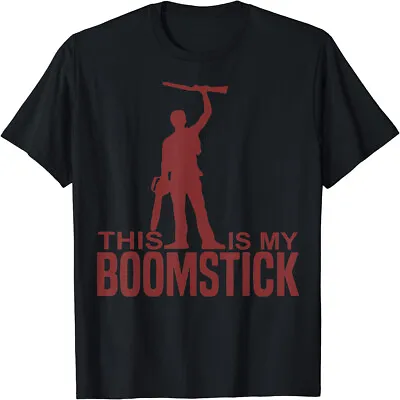 Buy This Is My Boomstick Shotgun Chainsaw Evil Dead T-Shirt • 13.99£