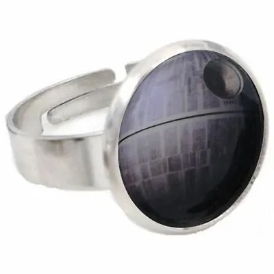 Buy Star Wars Death Star  Adjustable Ring Jewellrey  • 4.49£