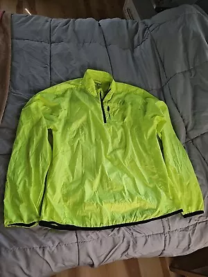 Buy Brooks Run Happy Women's  Long Sleeve Full Light Jacket Green Size L Run Safe! • 19.18£