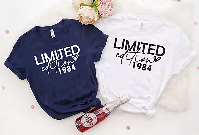 Buy Gift 1984 T-Shirt, Men Women 40th Birthday Presents, Limited Edition 1984 (A) • 5.99£