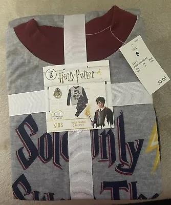 Buy Harry Potter Family Pajamas - Kids Pajama Set Size 6 New With Tags • 6.92£