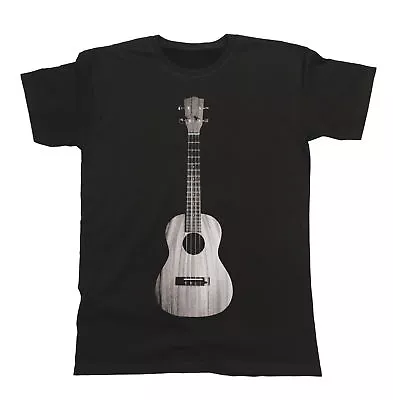 Buy Mens ORGANIC Cotton T-Shirt UKULELE Music Instrument Musician Band Guitar Gift • 8.95£
