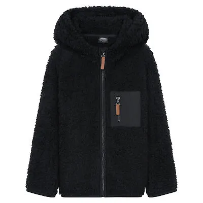 Buy CityComfort Fleece Jacket For Kids, Zip Up Fuzzy Teddy Hoodie • 17.49£