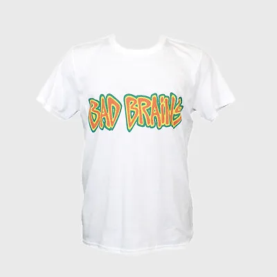 Buy Bad Brains Hardcore Punk Rock Short Sleeve White Unisex T-shirt S-3XL • 14.99£