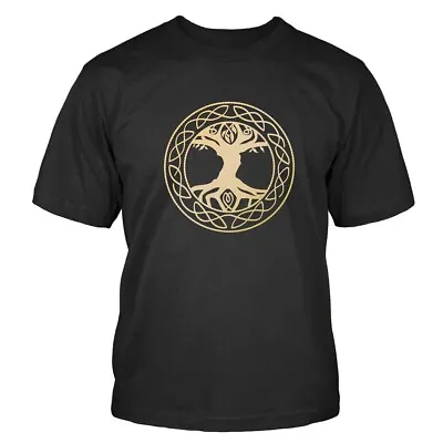 Buy Yggdrasil T-Shirt Germans Viking Vikings Germany Shirtblaster • 24.89£
