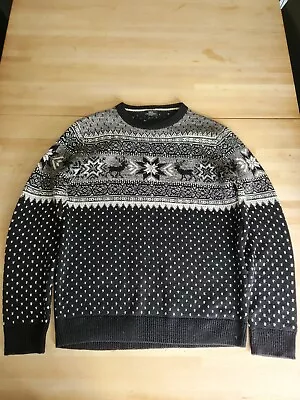 Buy Next Mens Knitted Christmas Jumper M • 3£